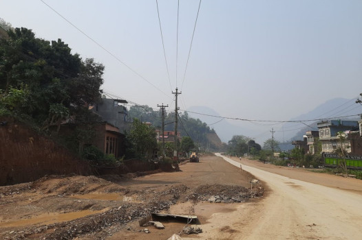 म्याद सकिन ८ महिना बाँकी हुँदा ३१ प्रतिशतमात्रै काम